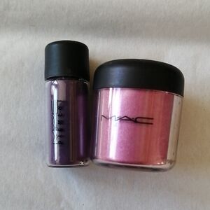MAC Cosmetics Vibrant Pink and Deep Purple Eyeshadow Duo